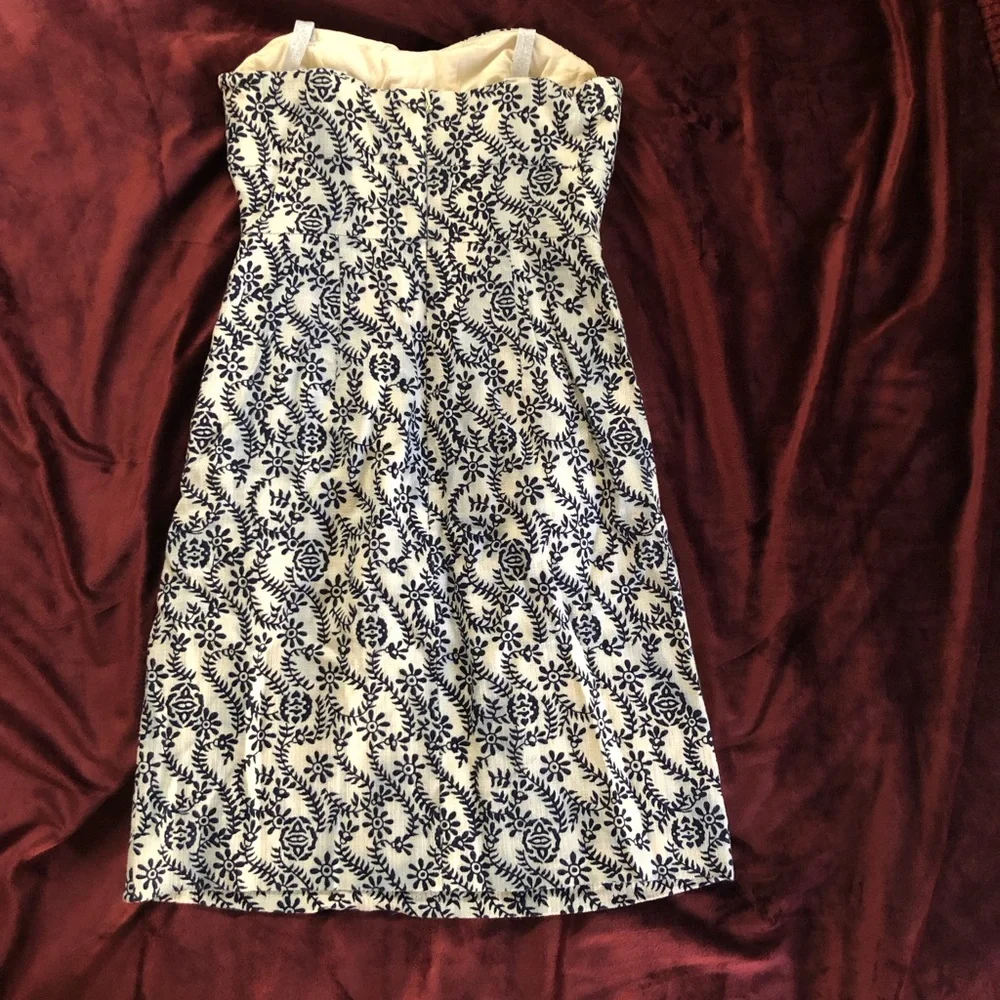 J. Crew strapless sheath